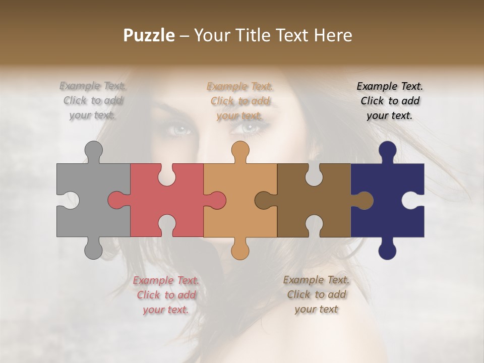 Fluttering Amazing Beautiful PowerPoint Template
