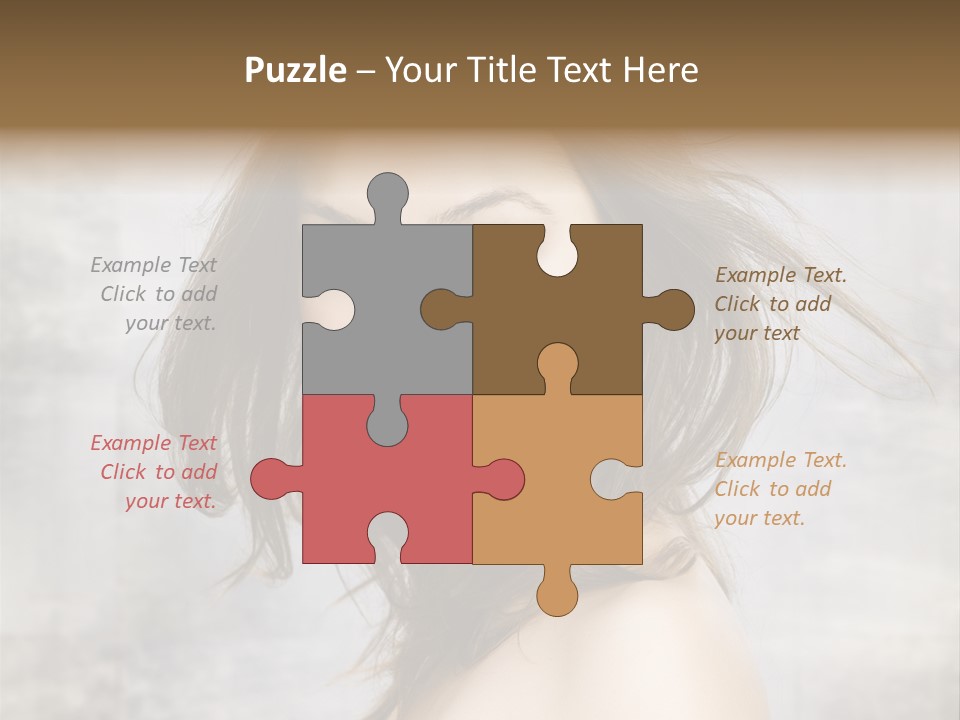 Fluttering Amazing Beautiful PowerPoint Template