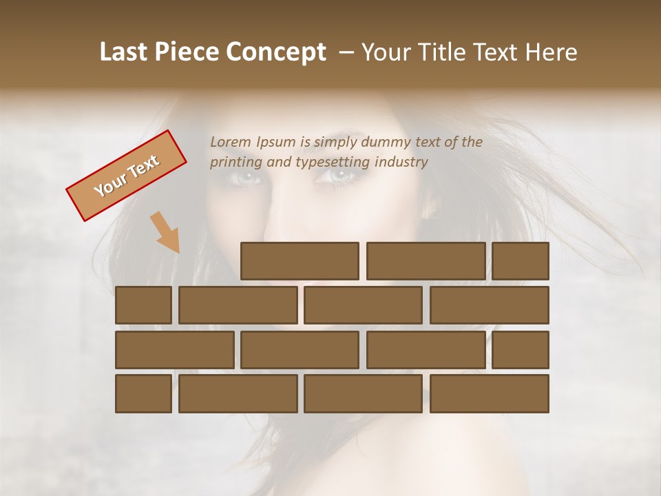 Fluttering Amazing Beautiful PowerPoint Template