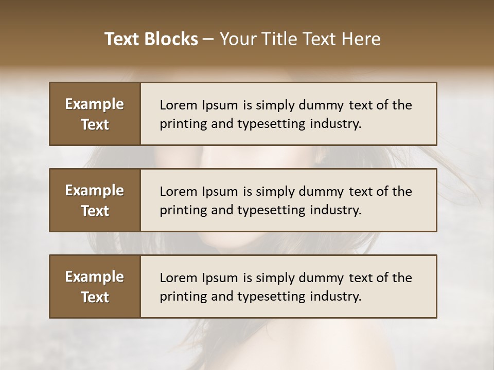 Fluttering Amazing Beautiful PowerPoint Template