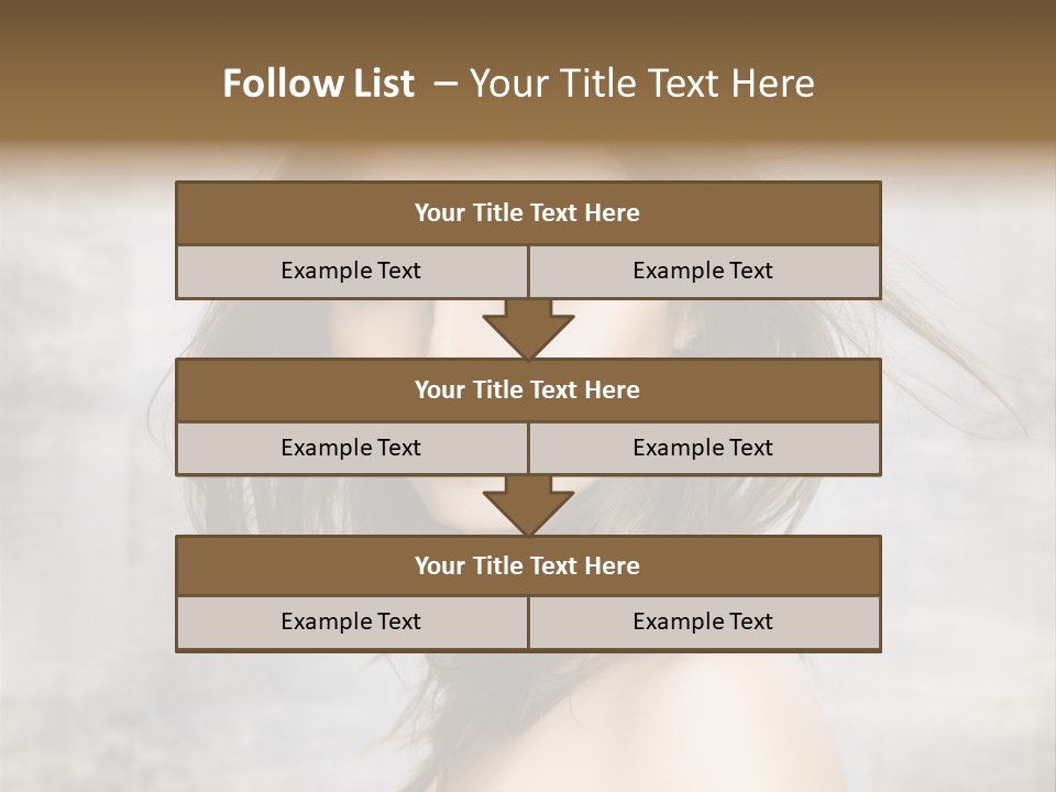 Fluttering Amazing Beautiful PowerPoint Template