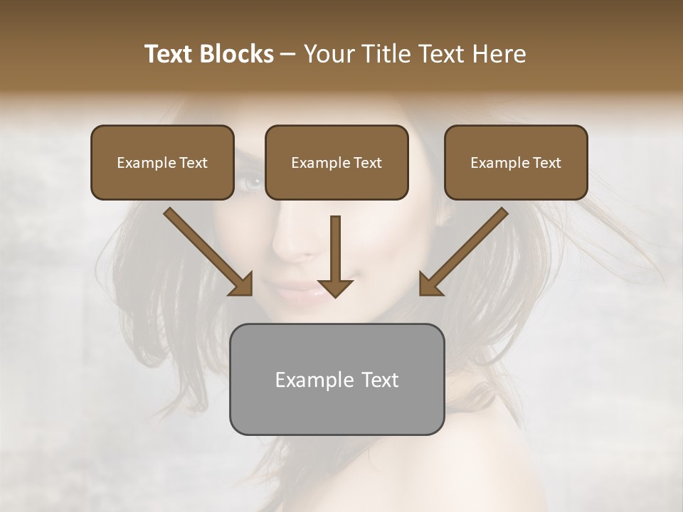 Fluttering Amazing Beautiful PowerPoint Template