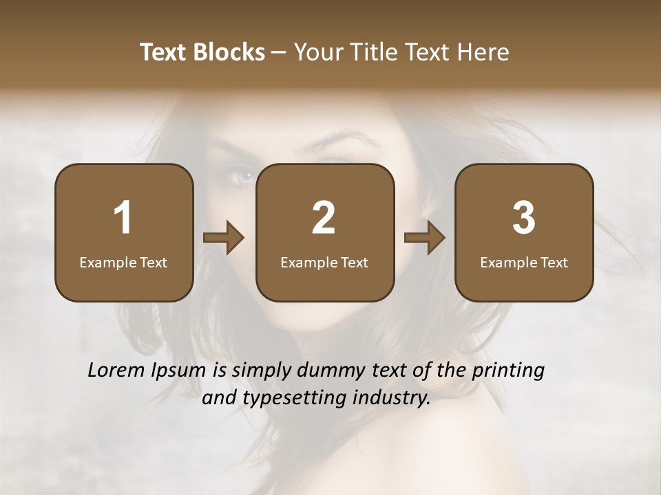 Fluttering Amazing Beautiful PowerPoint Template