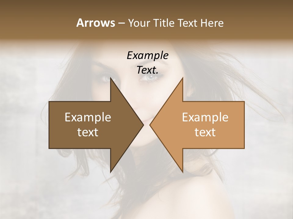 Fluttering Amazing Beautiful PowerPoint Template