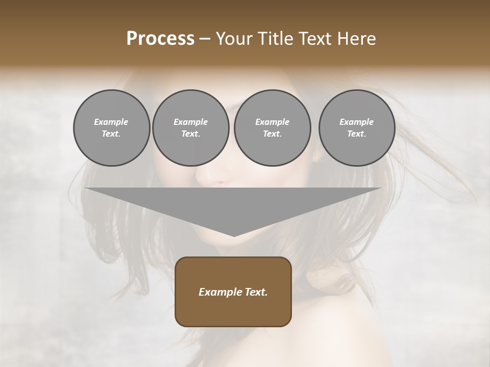 Fluttering Amazing Beautiful PowerPoint Template