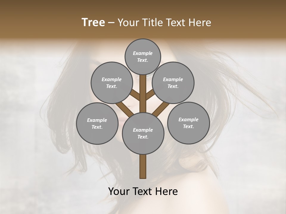 Fluttering Amazing Beautiful PowerPoint Template