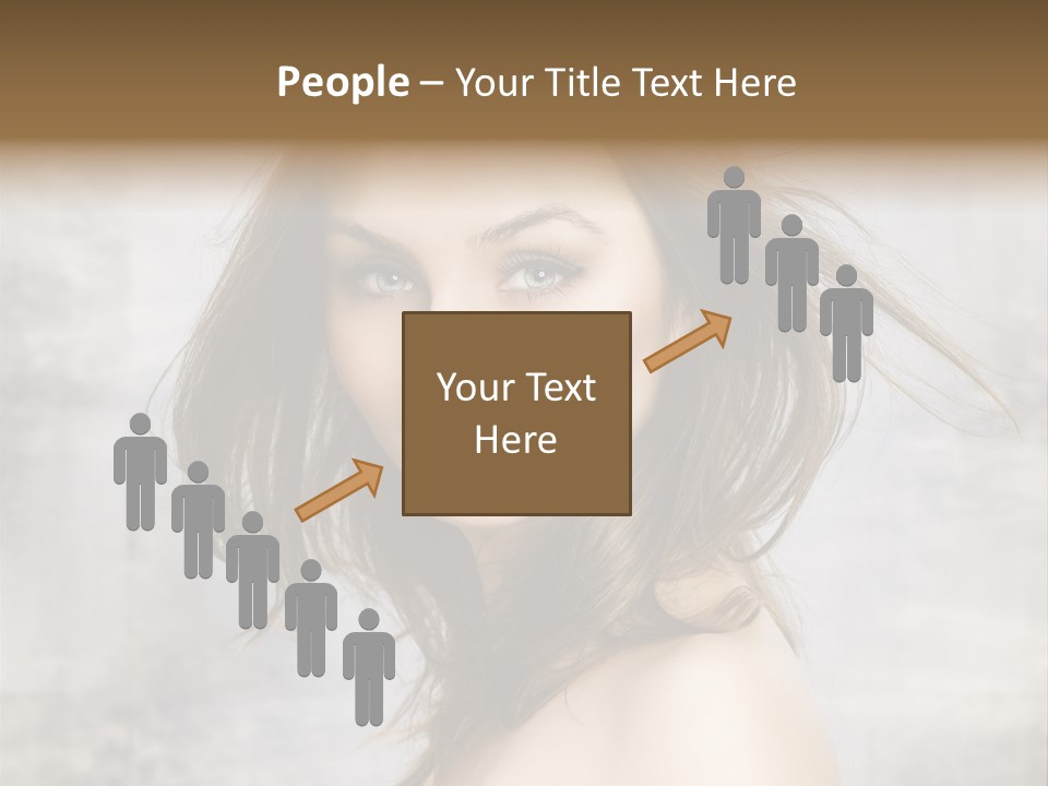 Fluttering Amazing Beautiful PowerPoint Template