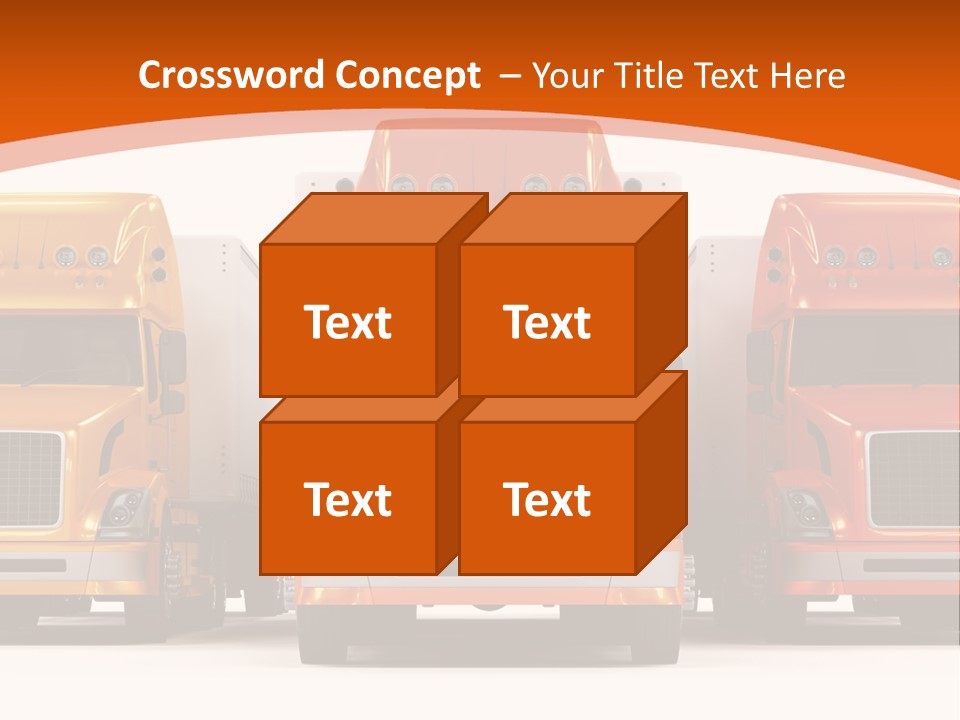 Industry Heavy Trailer PowerPoint Template