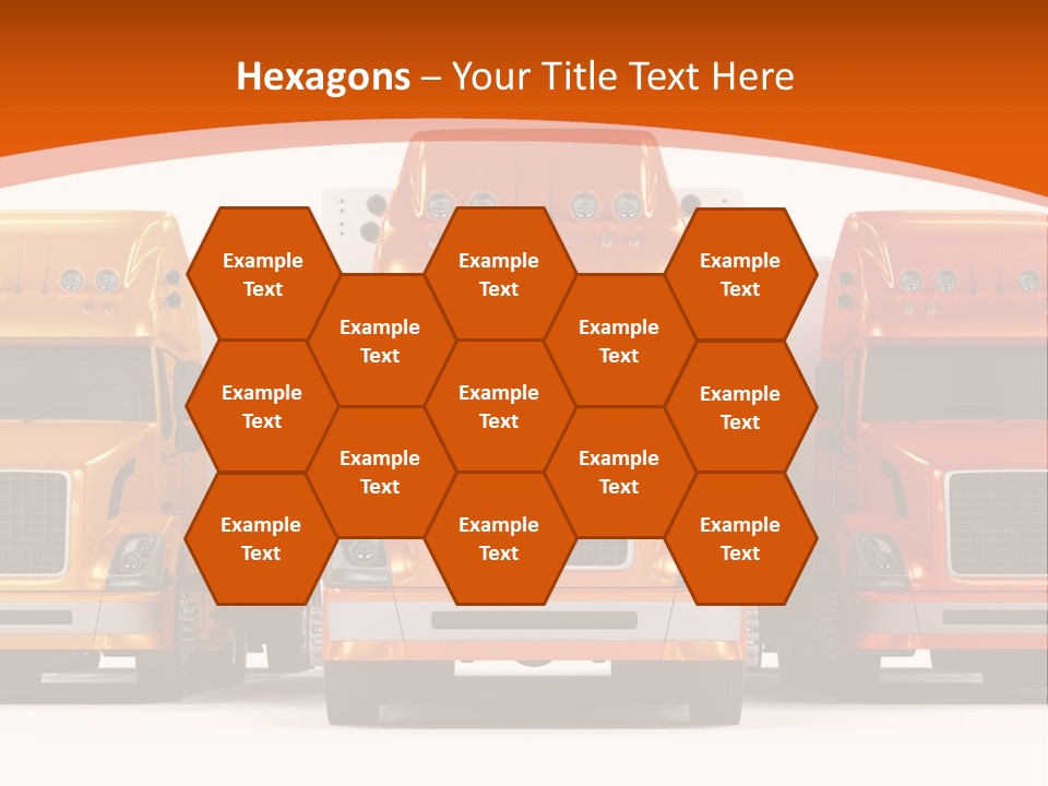 Industry Heavy Trailer PowerPoint Template