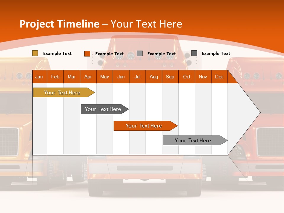 Industry Heavy Trailer PowerPoint Template