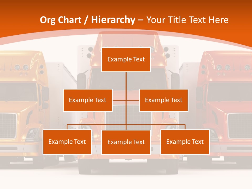 Industry Heavy Trailer PowerPoint Template