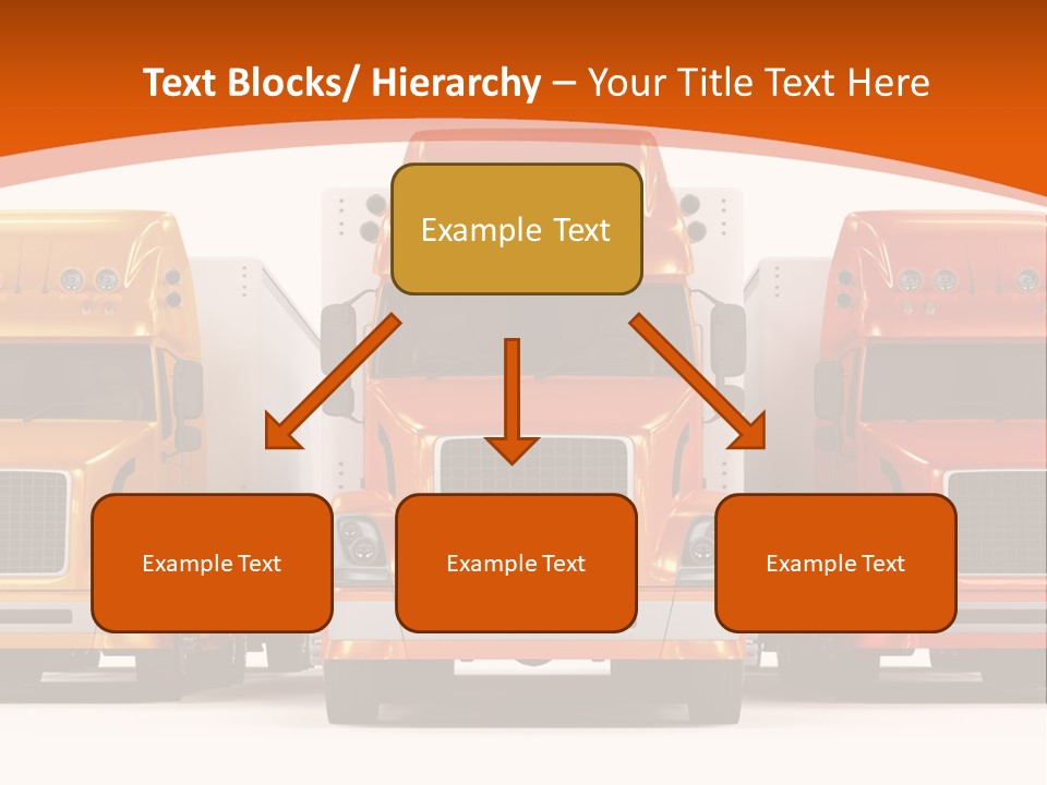 Industry Heavy Trailer PowerPoint Template
