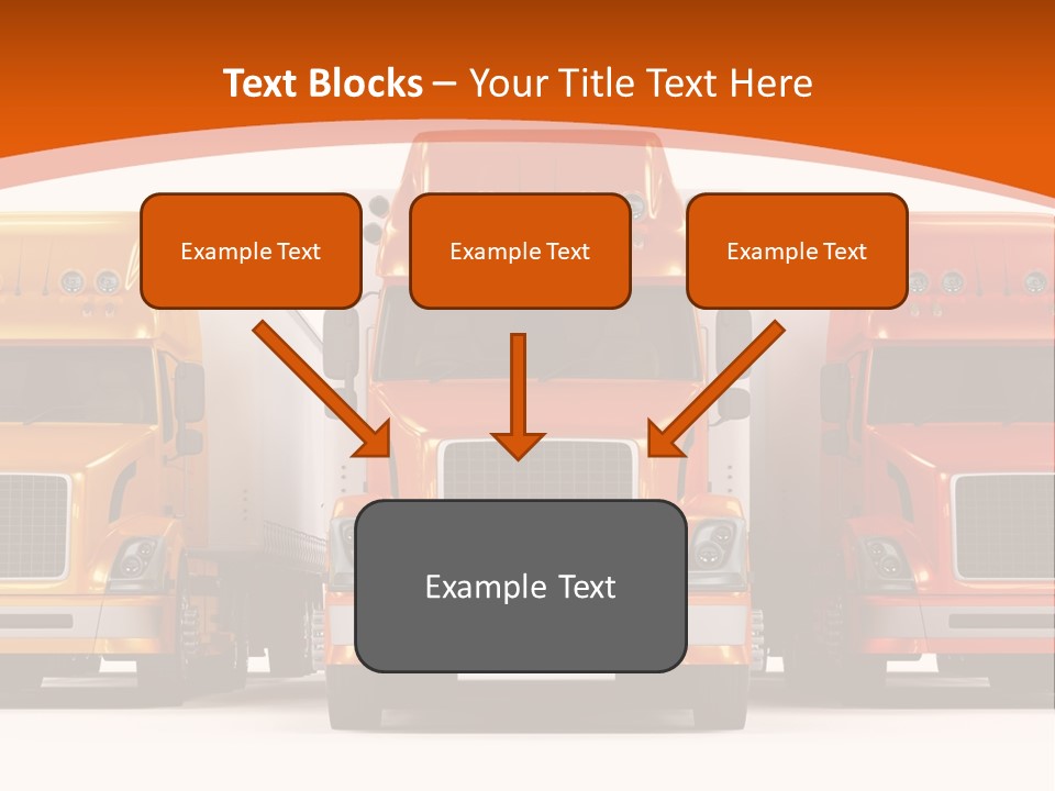 Industry Heavy Trailer PowerPoint Template