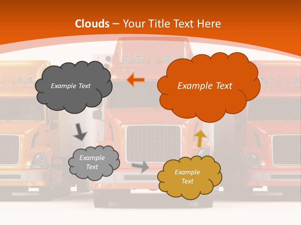 Industry Heavy Trailer PowerPoint Template