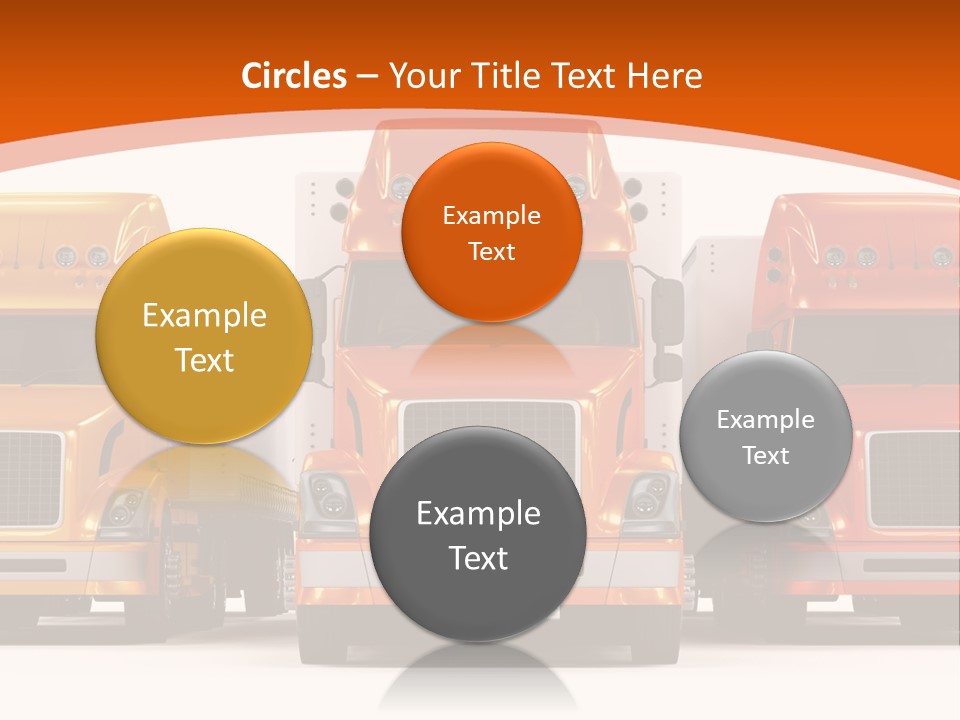 Industry Heavy Trailer PowerPoint Template