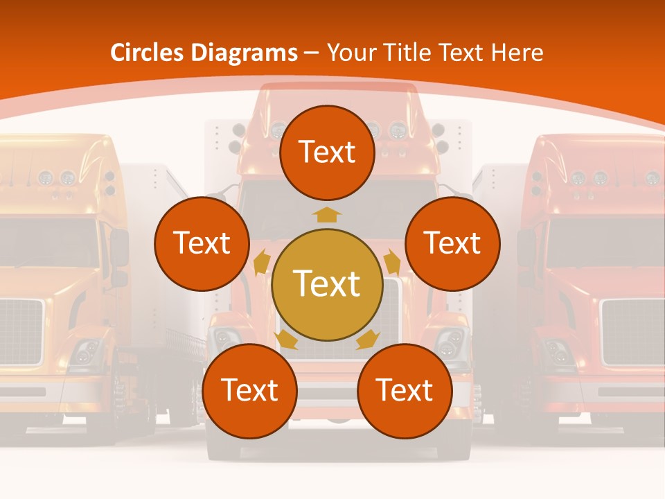 Industry Heavy Trailer PowerPoint Template