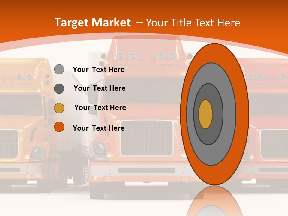 Industry Heavy Trailer PowerPoint Template