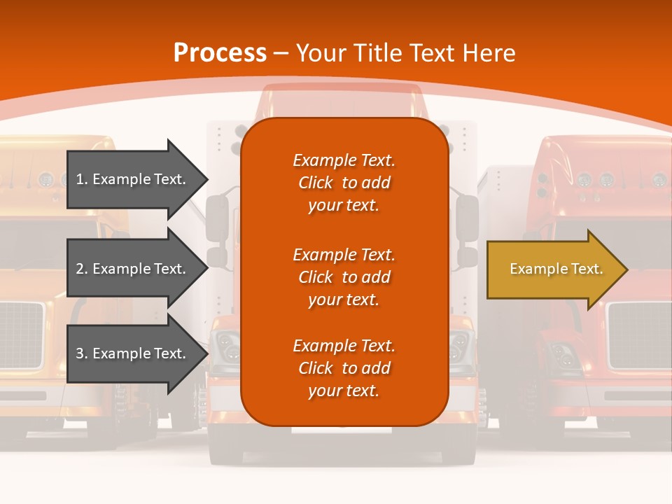 Industry Heavy Trailer PowerPoint Template