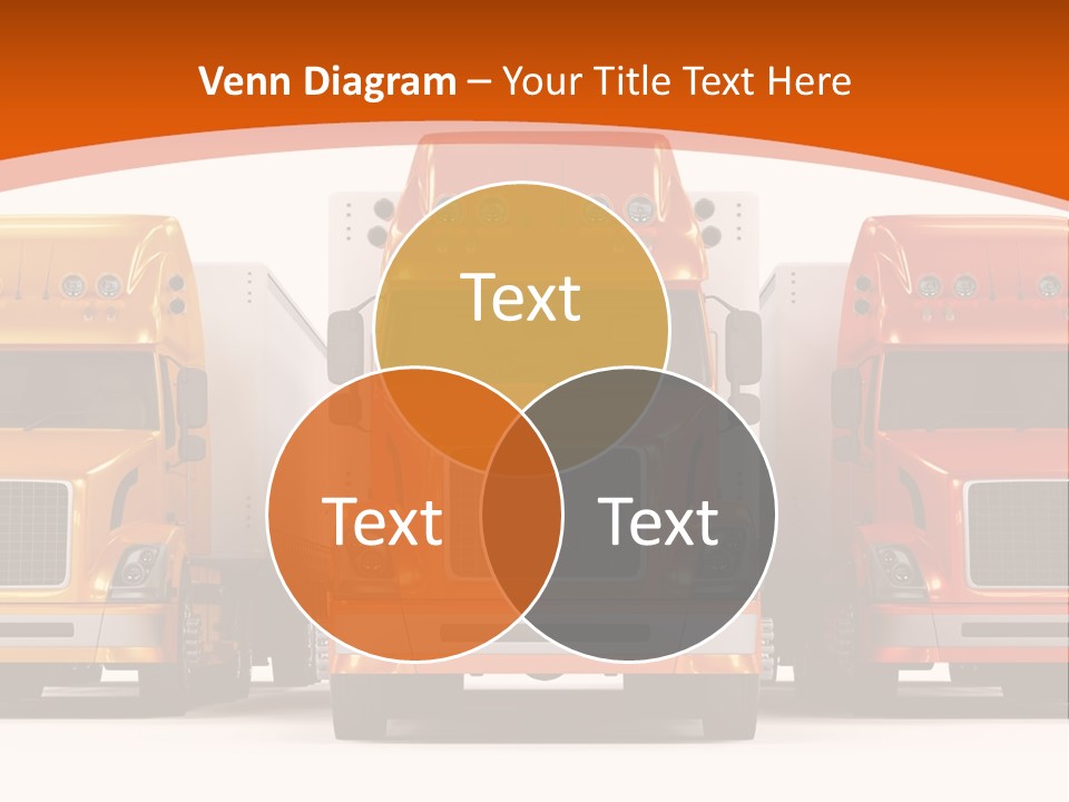 Industry Heavy Trailer PowerPoint Template