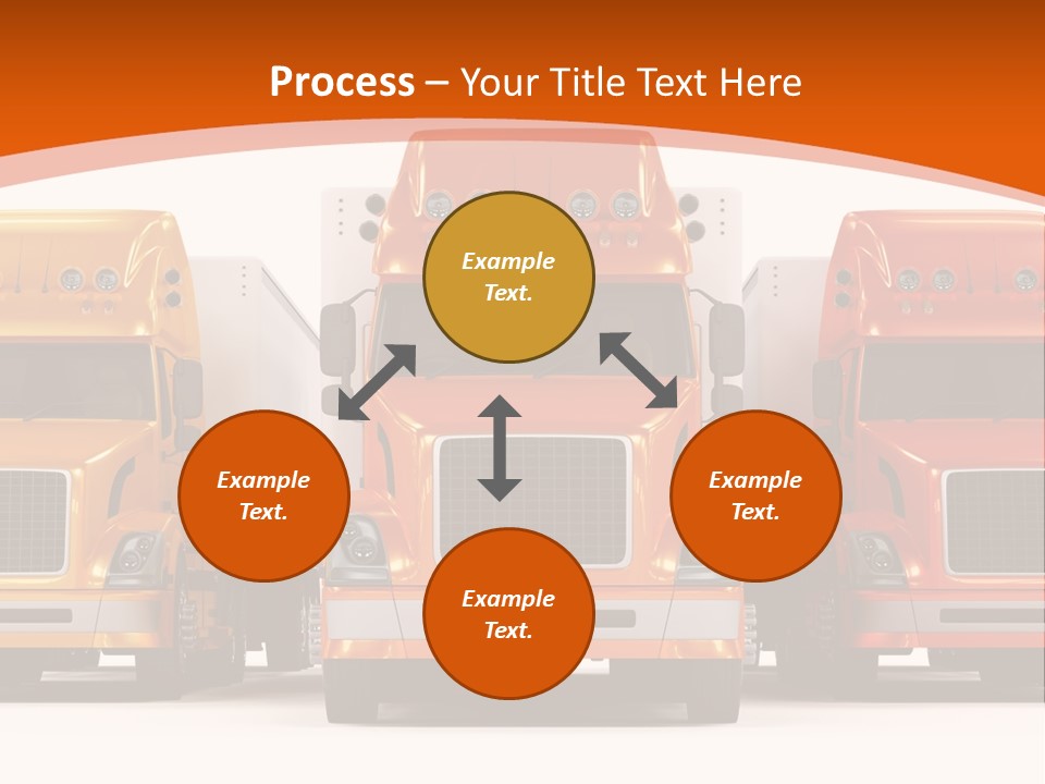 Industry Heavy Trailer PowerPoint Template