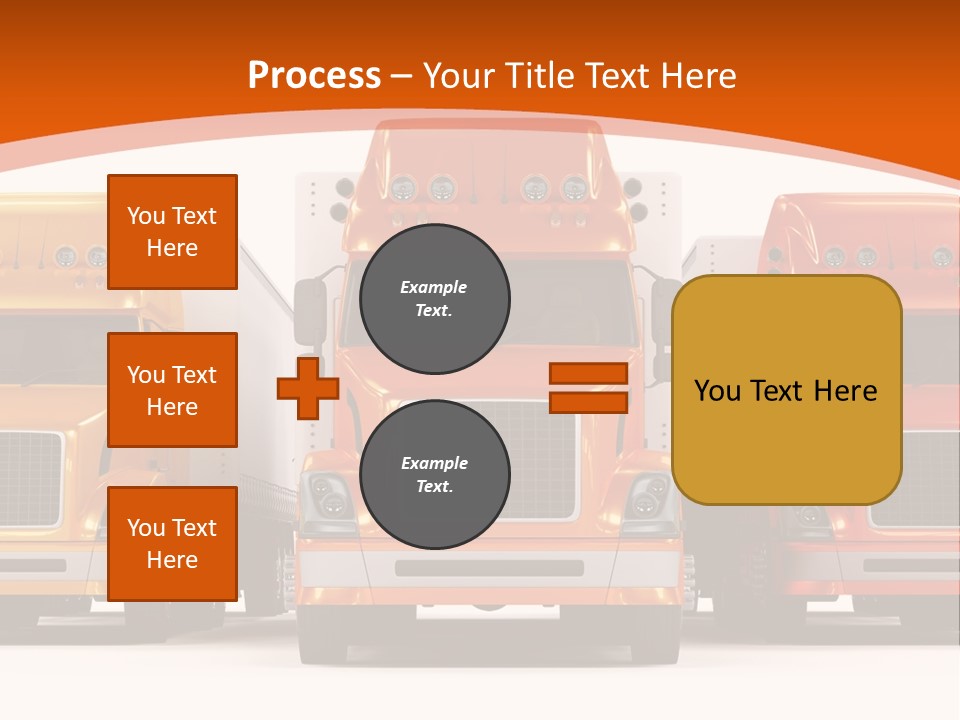 Industry Heavy Trailer PowerPoint Template