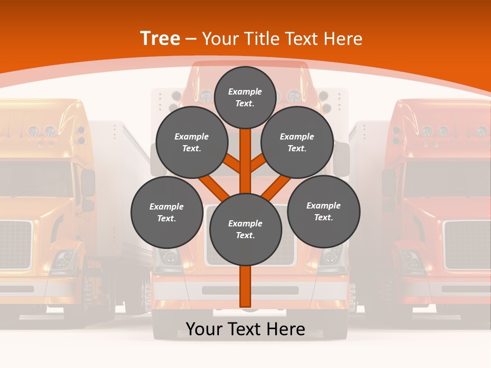 Industry Heavy Trailer PowerPoint Template