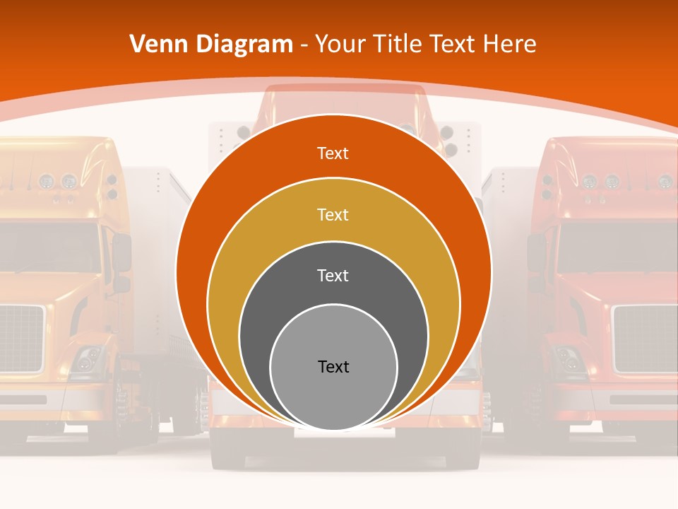 Industry Heavy Trailer PowerPoint Template