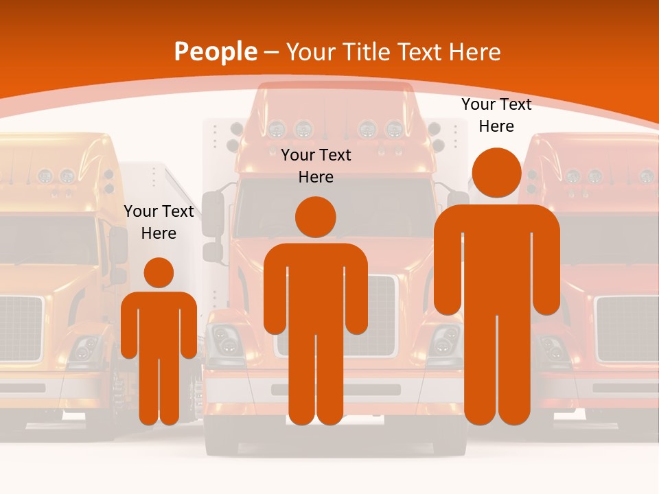 Industry Heavy Trailer PowerPoint Template