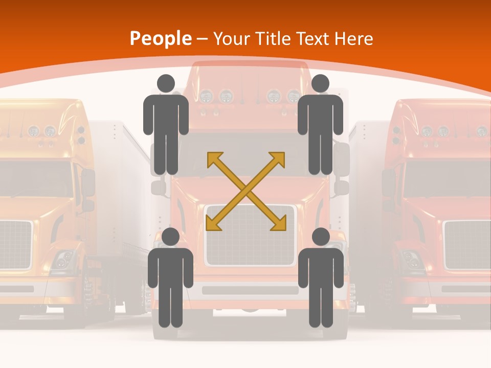 Industry Heavy Trailer PowerPoint Template