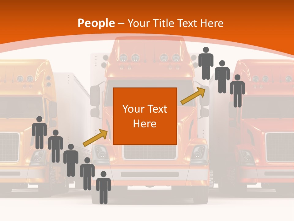 Industry Heavy Trailer PowerPoint Template