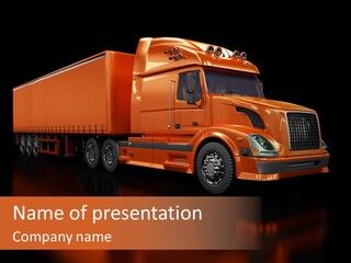 Bumper Black Cab PowerPoint Template