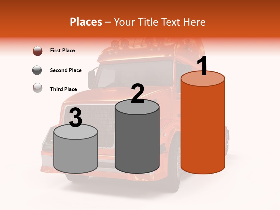 Trucking Imposing Semi PowerPoint Template