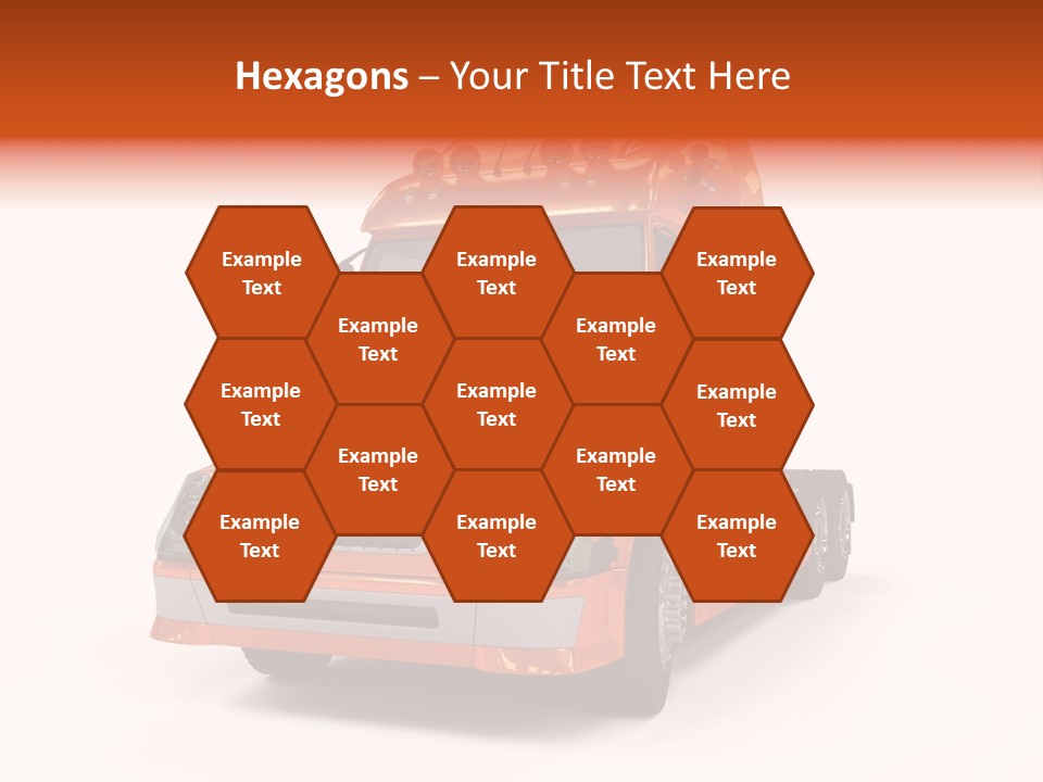 Trucking Imposing Semi PowerPoint Template