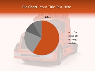 Trucking Imposing Semi PowerPoint Template