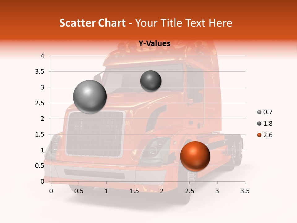 Trucking Imposing Semi PowerPoint Template