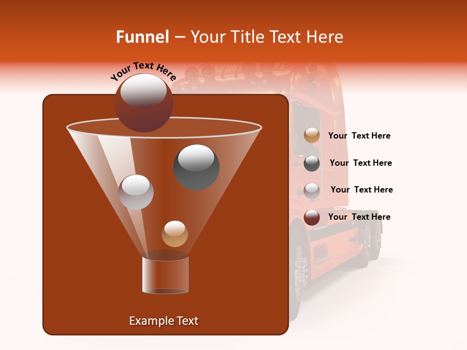 Trucking Imposing Semi PowerPoint Template