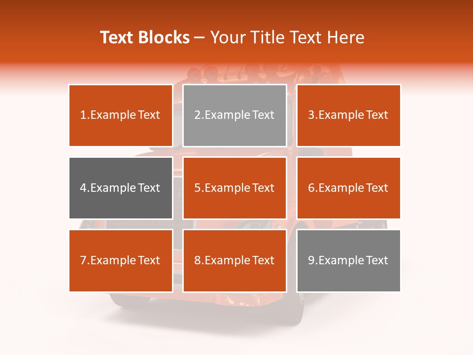 Trucking Imposing Semi PowerPoint Template