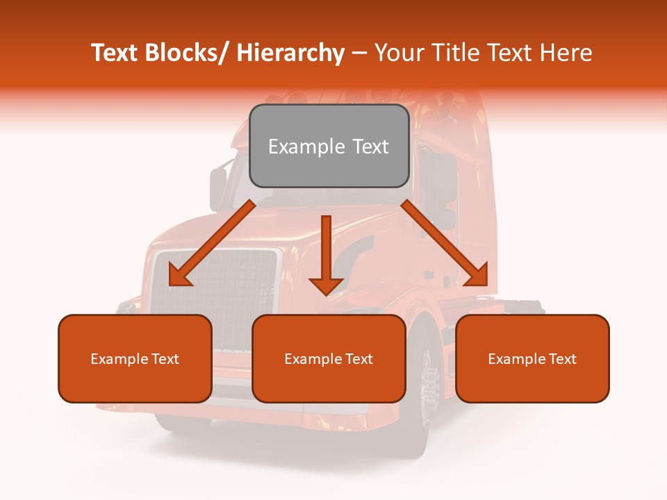Trucking Imposing Semi PowerPoint Template