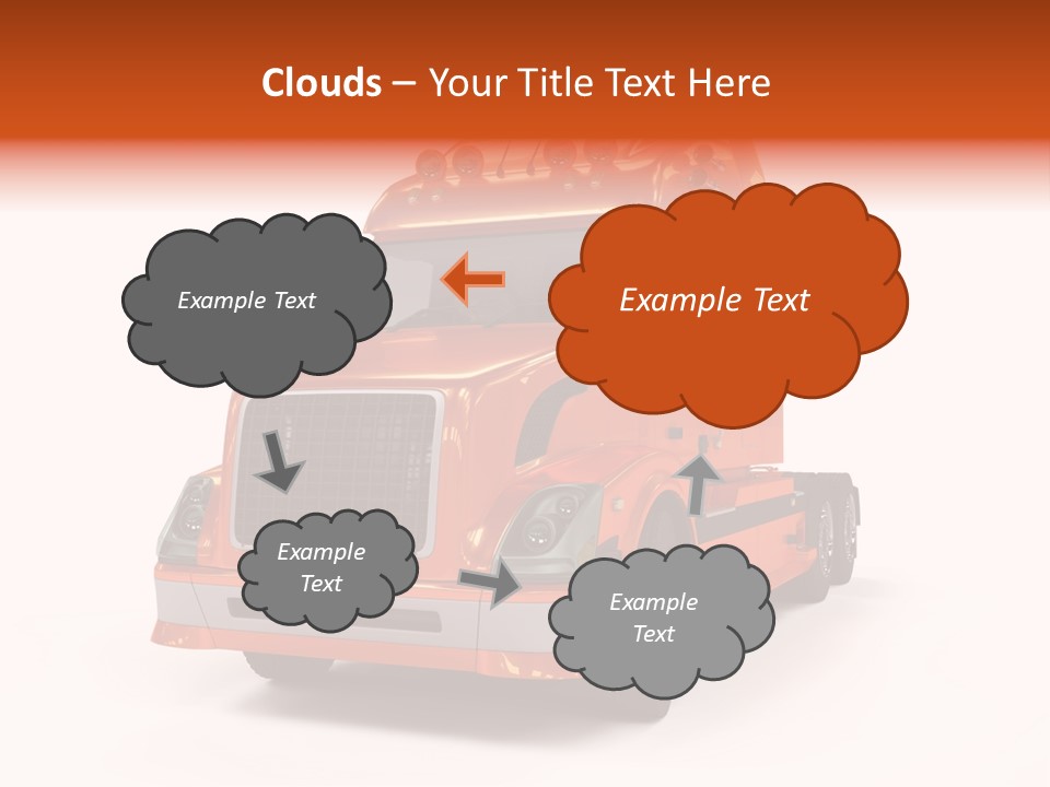 Trucking Imposing Semi PowerPoint Template