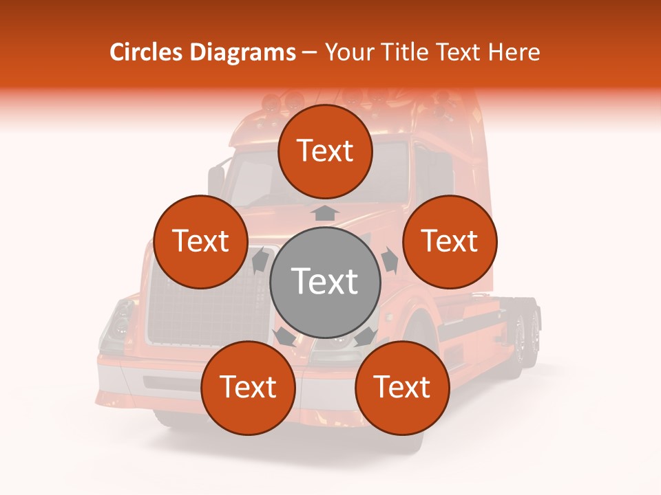 Trucking Imposing Semi PowerPoint Template