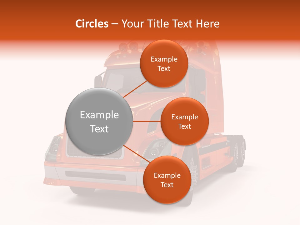 Trucking Imposing Semi PowerPoint Template