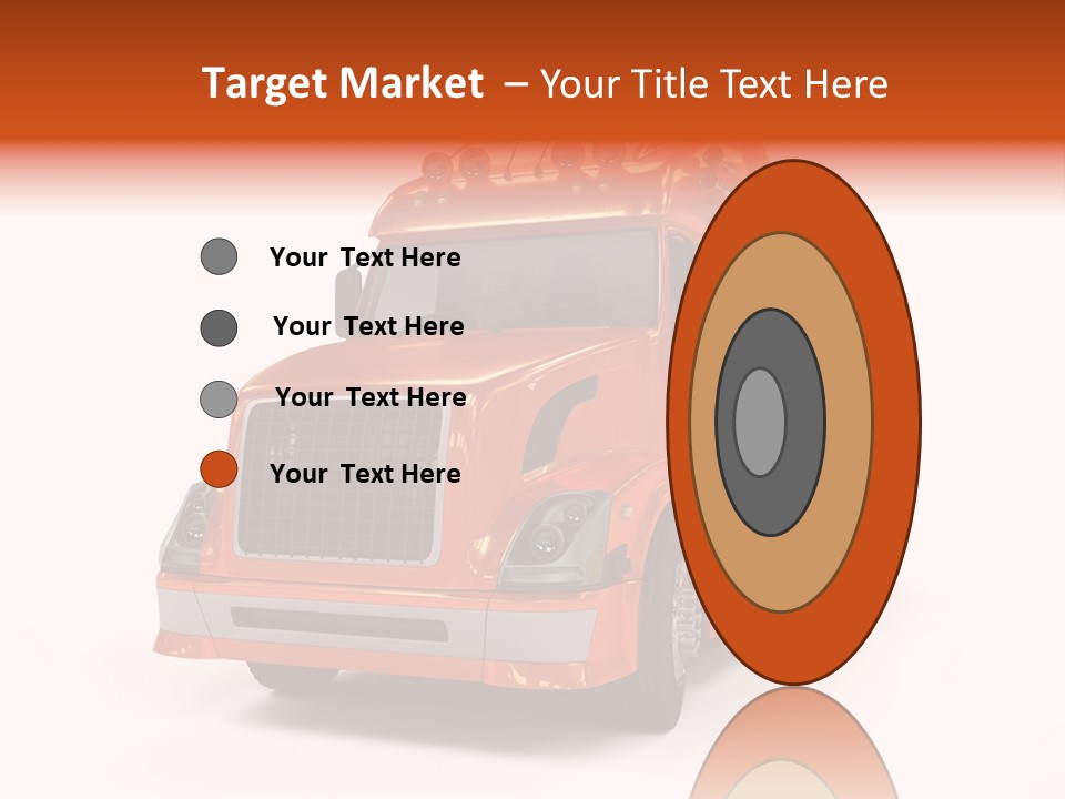 Trucking Imposing Semi PowerPoint Template
