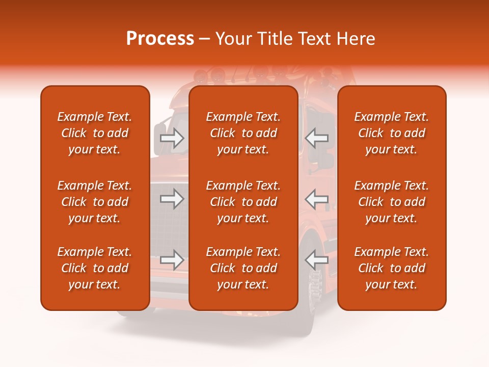 Trucking Imposing Semi PowerPoint Template