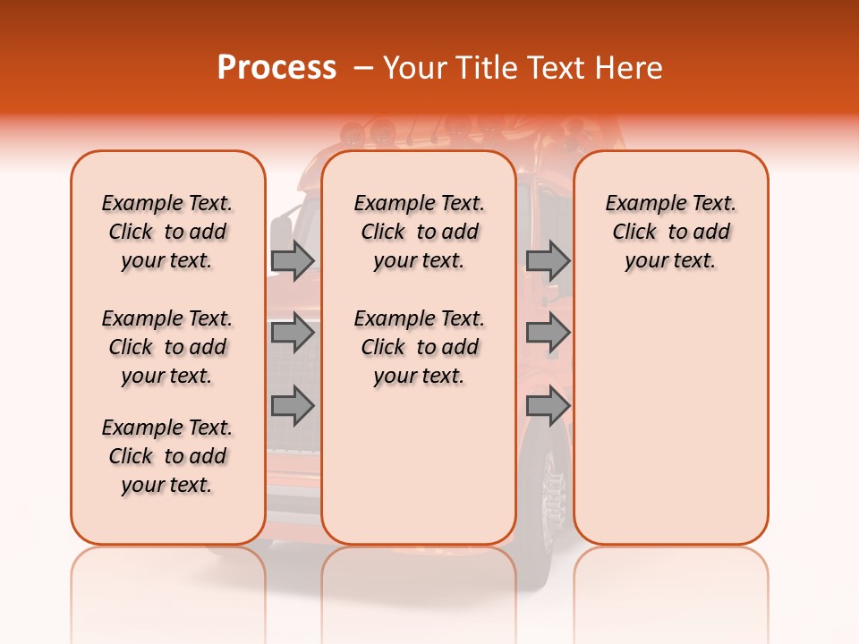 Trucking Imposing Semi PowerPoint Template