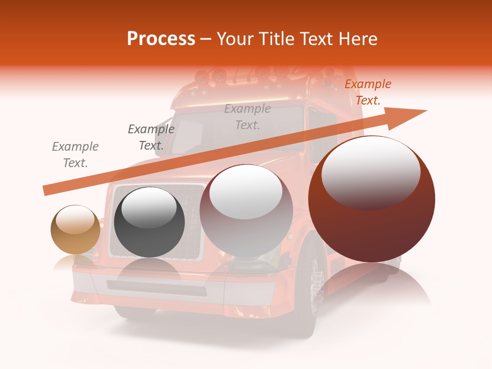 Trucking Imposing Semi PowerPoint Template