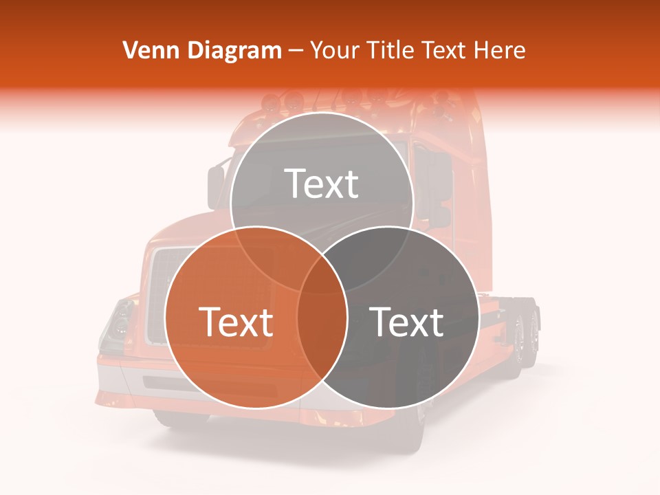 Trucking Imposing Semi PowerPoint Template