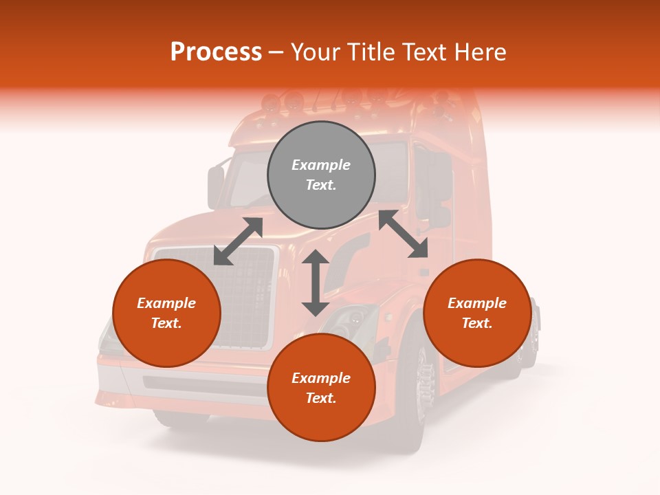 Trucking Imposing Semi PowerPoint Template
