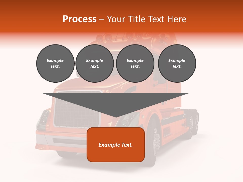 Trucking Imposing Semi PowerPoint Template