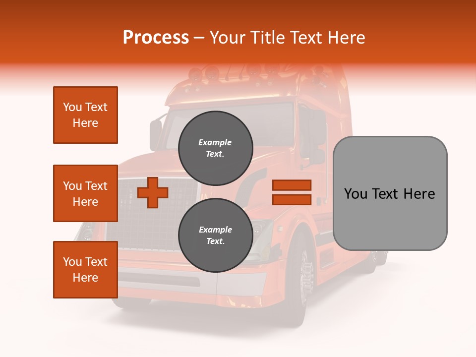 Trucking Imposing Semi PowerPoint Template