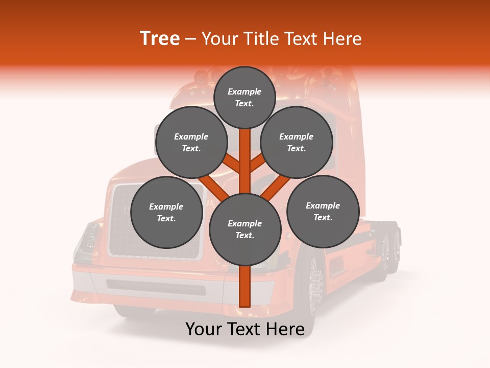 Trucking Imposing Semi PowerPoint Template